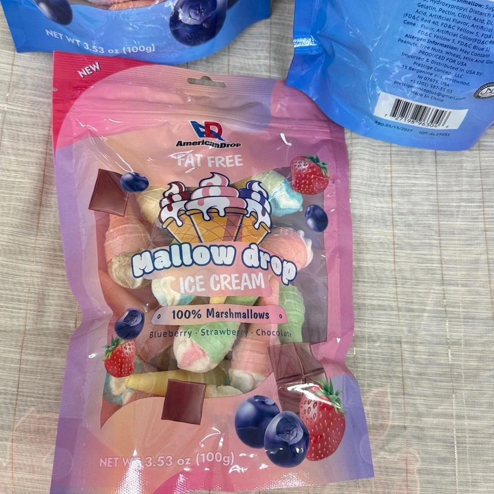Colored Marshmallows - Assorted Pastel Colors